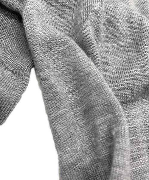 FRED PERRY（フレッドペリー）FRED PERRY (フレッドペリー) ユニオンジャックエルボーパッチカーディガン グレー サイズ:Ｍの古着・服飾アイテム