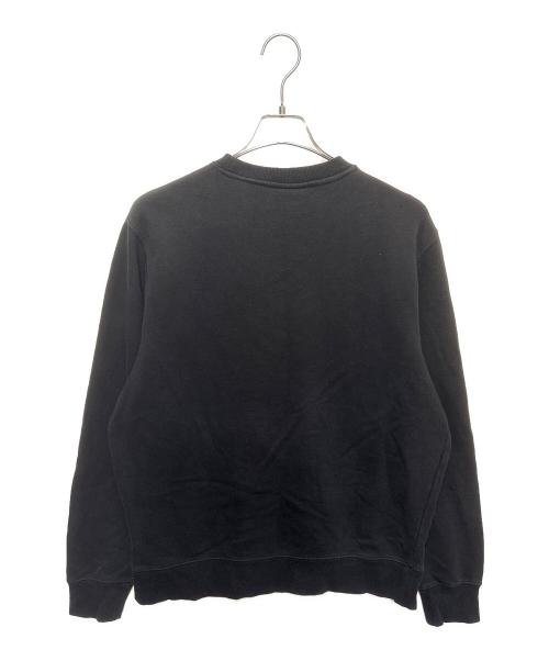 stussy（ステューシー）stussy (ステューシー) スムースストックアップリケスウェット ブラック サイズ:Ｓの古着・服飾アイテム