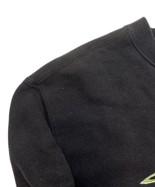 stussy（ステューシー）stussy (ステューシー) スムースストックアップリケスウェット ブラック サイズ:Ｓの古着・服飾アイテム