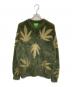 HUF（ハフ）の古着「プラントライフ クルーセーター」｜グリーン×ブラウン