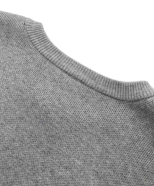HUF（ハフ）HUF (ハフ) GIRL (ガール) マウスインターシャセーター グレー サイズ:Ｍの古着・服飾アイテム
