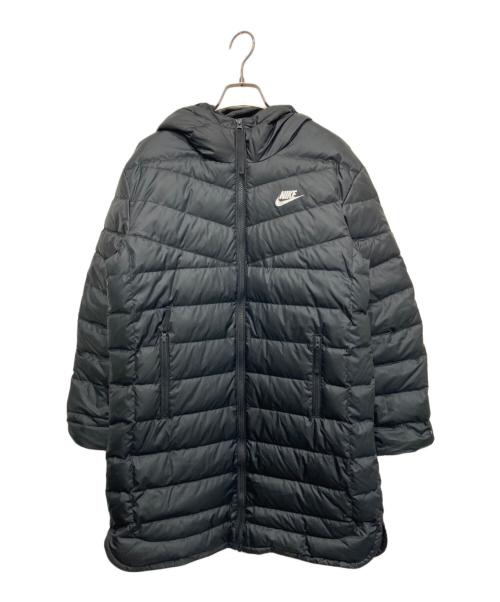 NIKE（ナイキ）NIKE (ナイキ) THERMA-FIT ダウンコート ブラック サイズ:Lの古着・服飾アイテム