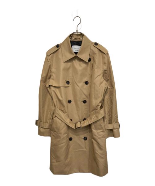 COACH（コーチ）COACH (コーチ) ミッドトレンチコート ベージュ サイズ:Lの古着・服飾アイテム