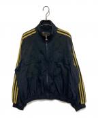 adidas×marimekkoアディダス×マリメッコ）の古着「コラボトラックトップ」｜ブラック