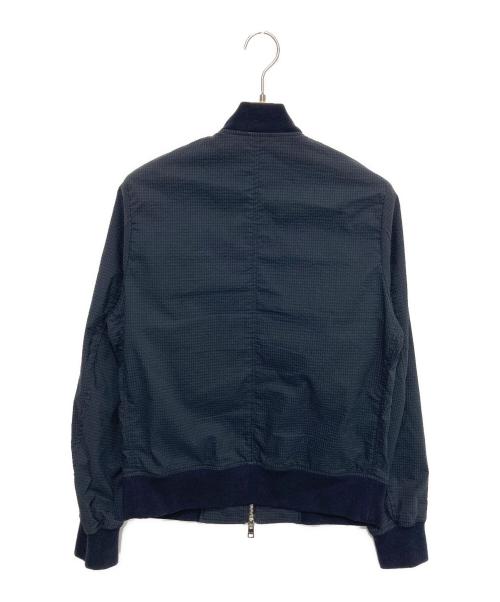 PS Paul Smith（ＰＳポールスミス）PS Paul Smith (ＰＳポールスミス) シャドーチェックブルゾン ネイビー サイズ:Mの古着・服飾アイテム