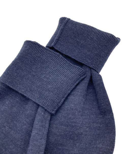 PAUL SMITH（ポールスミス）Paul Smith (ポールスミス) マルチストライプ ニット ネイビー サイズ:Ｍの古着・服飾アイテム