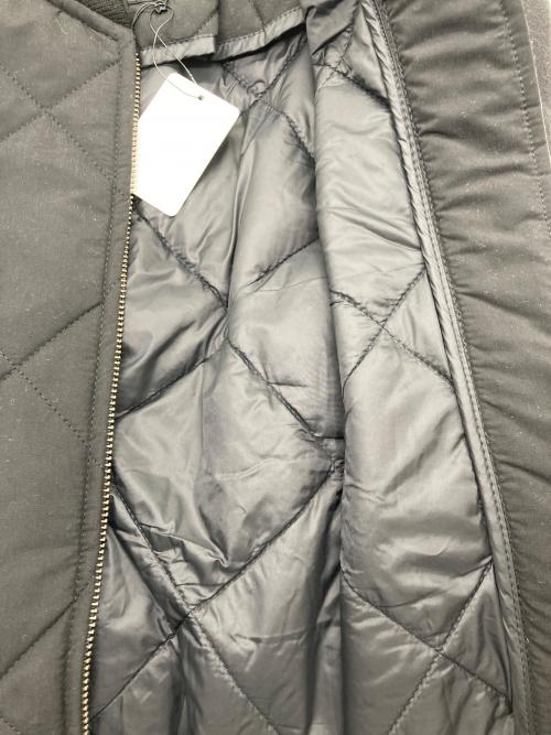 Munich（ミューニック）Munich (ミューニック) キルティングタフタメルトン 2wayコート ブラック サイズ:Ｓ 未使用品の古着・服飾アイテム