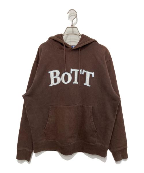 BoTT（ボット）BoTT (ボット) OG Logo Hoodie /  OGロゴフーディー ブラウン サイズ:Lの古着・服飾アイテム