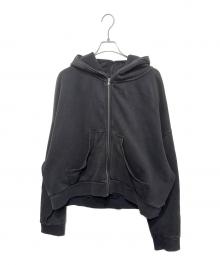 entire studios（エンタイアスタジオ）の古着「加工ジップフーディ」｜グレー