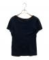 Vivienne Westwood RED LABEL (ヴィヴィアンウエストウッドレッドレーベル) オーブワッペン付き半袖カットソー ブラック サイズ:2：5000円
