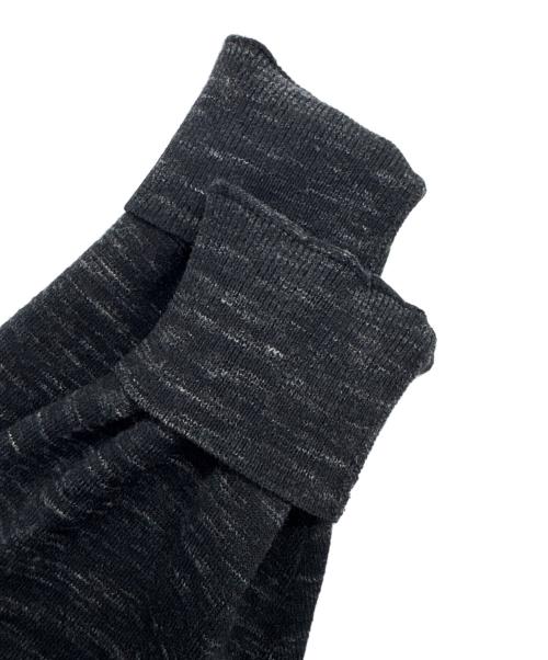 crepuscule（クレプスキュール）crepuscule (クレプスキュール) ハイゲージニットポロシャツ ブラック サイズ:1の古着・服飾アイテム