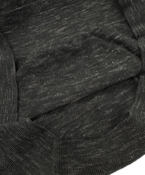 crepuscule（クレプスキュール）crepuscule (クレプスキュール) ハイゲージニットポロシャツ ブラック サイズ:1の古着・服飾アイテム