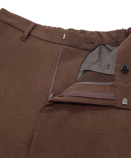 FRAMeWORK（フレームワーク）FRAMeWORK (フレームワーク) セミフレアパンツ ブラウン サイズ:38 未使用品の古着・服飾アイテム