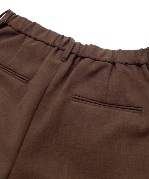 FRAMeWORK（フレームワーク）FRAMeWORK (フレームワーク) セミフレアパンツ ブラウン サイズ:38 未使用品の古着・服飾アイテム