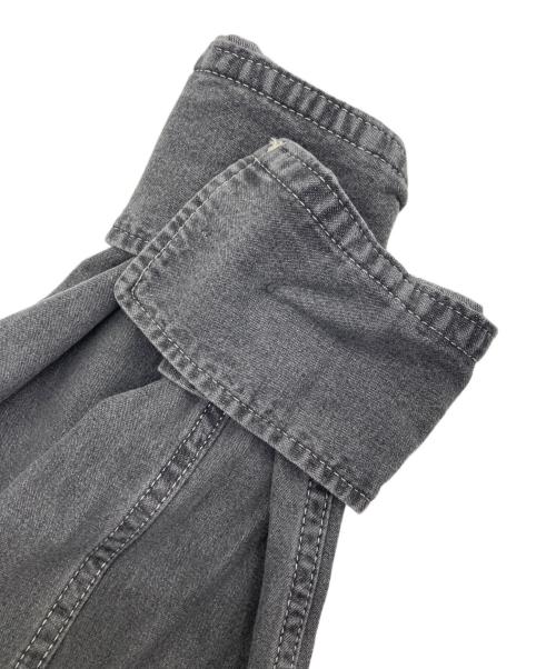 SLOBE IENA（スローブ イエナ）SLOBE IENA (スローブ イエナ) LE DENIM ポイントカラーシャツ グレー サイズ:FREEの古着・服飾アイテム