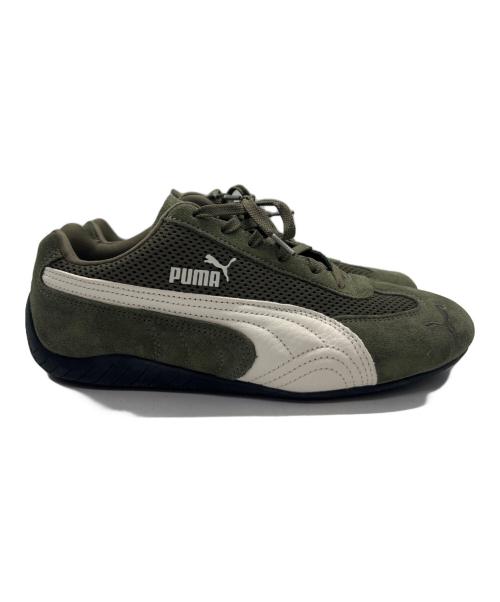 PUMA（プーマ）PUMA (プーマ) スピードキャット メッシュ カーキ サイズ:US7/UK6/EUR39の古着・服飾アイテム