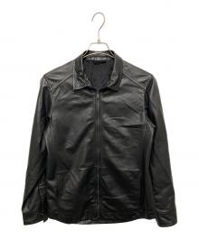 JOSEPH（ジョゼフ）の古着「ライトラムナッパレザージップブルゾン」｜ブラック