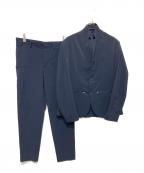 adidasアディダス）の古着「シアサッカーセットアップ」｜ネイビー