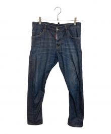 DSQUARED2（ディースクエアード）の古着「セクシーツイストデニムパンツ」｜インディゴ