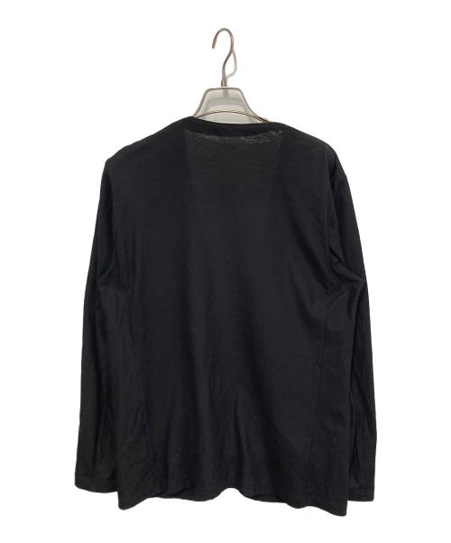 UNITED ARROWS（ユナイテッドアローズ）UNITED ARROWS (ユナイテッドアローズ) ノーカラー カット ジャケット ブラック サイズ:Ｍの古着・服飾アイテム