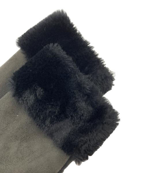 LAUREN RALPH LAUREN（ローレンラルフローレン）LAUREN RALPH LAUREN (ローレンラルフローレン) フェイクムートンコート オリーブ サイズ:Ｍの古着・服飾アイテム