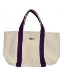 Ron Herman（ロンハーマン）の古着「オーガニックキャンバストート」｜アイボリー×パープル