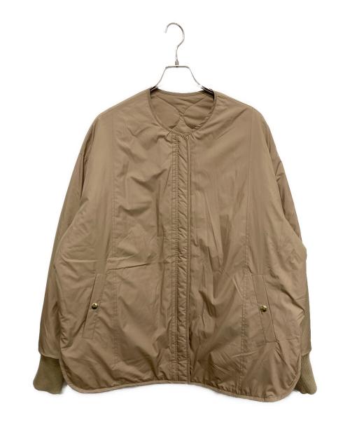 CALUX（キャラクス）CALUX (キャラクス) DEUXIEME CLASSE (ドゥーズィエム クラス) QUILTED リバーシブル中綿ジャケット ベージュ サイズ:FREEの古着・服飾アイテム