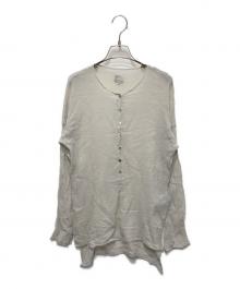 Plage×LES ATELIERS FRANCAIS DE CONFECTION（プラージュ×ル アトリエフランセ デ コンフェクション）の古着「別注 HENLY NECK L/SL」｜アイボリー