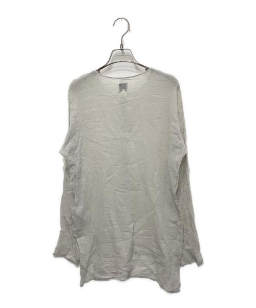 Plage（プラージュ）Plage (プラージュ) LES ATELIERS FRANCAIS DE CONFECTION (ル アトリエフランセ デ コンフェクション) 別注 HENLY NECK L/SL アイボリー サイズ:TUの古着・服飾アイテム