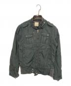 DIESELディーゼル）の古着「ギミックブルゾン」｜オリーブ