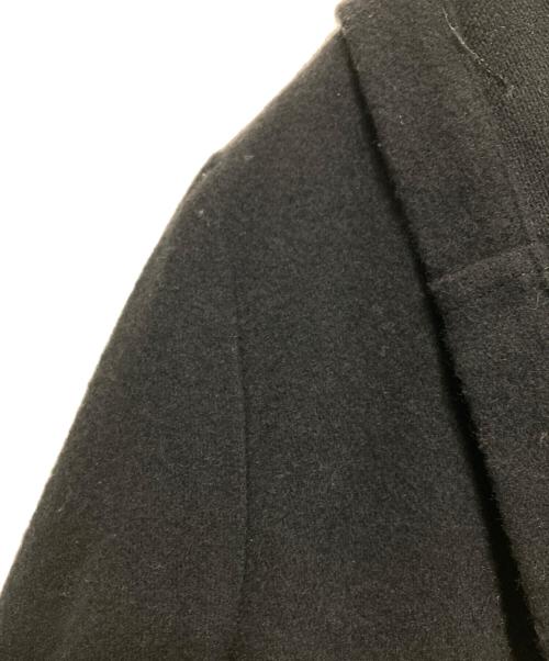 BLACK COMME des GARCONS（ブラックコムデギャルソン）BLACK COMME des GARCONS (ブラックコムデギャルソン) ドッキングコート ブラック サイズ:Ｓの古着・服飾アイテム