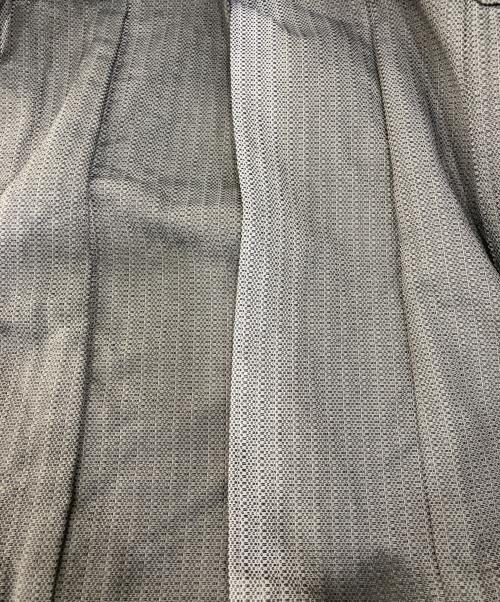 COMME des GARCONS HOMME PLUS（コムデギャルソンオムプリュス）COMME des GARCONS HOMME PLUS (コムデギャルソンオムプリュス) 製品染めサファリテーラードジャケット グレー サイズ:Ｍの古着・服飾アイテム