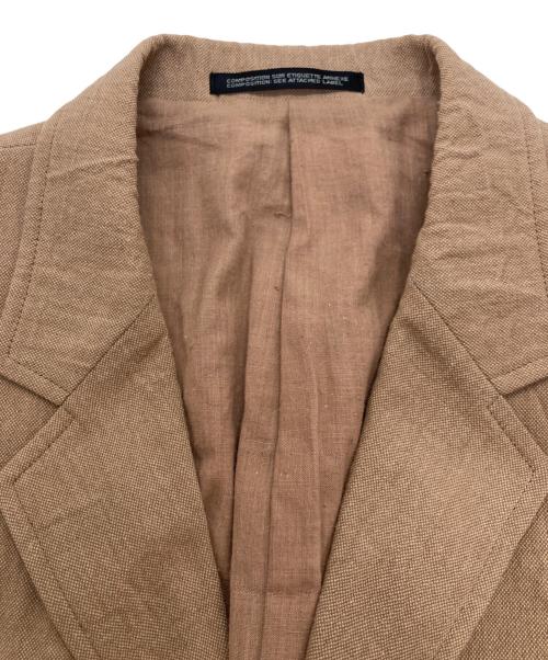 Yohji Yamamoto pour homme（ヨウジヤマモト プールオム）Yohji Yamamoto pour homme (ヨウジヤマモト プールオム) テーラードジャケット ベージュ サイズ:2の古着・服飾アイテム