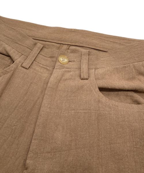 Yohji Yamamoto pour homme（ヨウジヤマモト プールオム）Yohji Yamamoto pour homme (ヨウジヤマモト プールオム) コットンパンツ ブラウン サイズ:2の古着・服飾アイテム