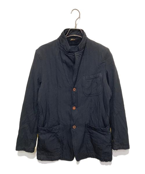 COMME des GARCONS HOMME DEUX（コムデギャルソン オム ドゥ）COMME des GARCONS HOMME DEUX (コムデギャルソン オム ドゥ) 裏フリースポリエステルテーラードジャケット ブラック サイズ:Ｍの古着・服飾アイテム