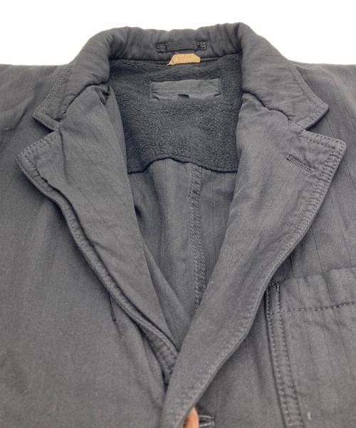 COMME des GARCONS HOMME DEUX（コムデギャルソン オム ドゥ）COMME des GARCONS HOMME DEUX (コムデギャルソン オム ドゥ) 裏フリースポリエステルテーラードジャケット ブラック サイズ:Ｍの古着・服飾アイテム
