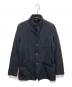 COMME des GARCONS HOMME DEUX（コムデギャルソン オム ドゥ）の古着「裏フリースポリエステルテーラードジャケット」｜ブラック