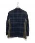 COMME des GARCONS HOMME DEUX (コムデギャルソン オム ドゥ) 3Bチェックテーラードジャケット ネイビー×グリーン サイズ:Ｓ：12000円