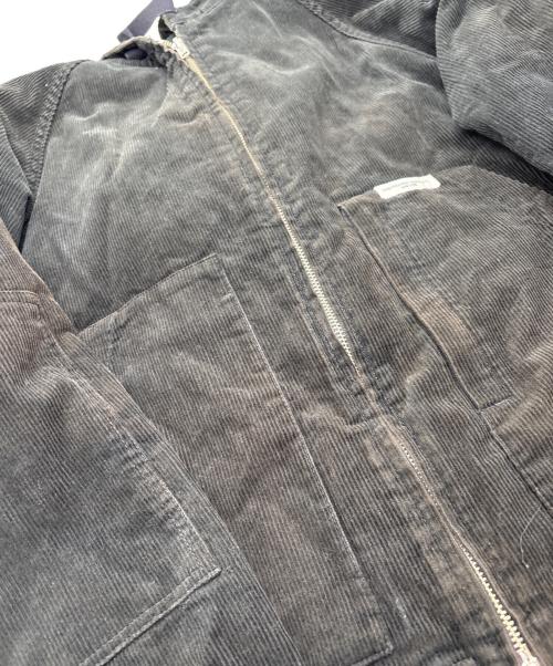 Engineered Garments（エンジニアド ガーメンツ）Engineered Garments (エンジニアドガーメンツ) コーデュロイフーデッドジャケット ブラック サイズ:XSの古着・服飾アイテム