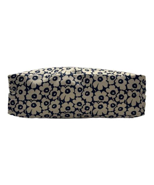 marimekko（マリメッコ）marimekko (マリメッコ) ニート クロスボディ ウニッコ ホワイト×ネイビーの古着・服飾アイテム