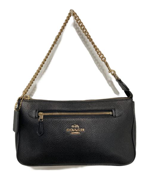COACH（コーチ）COACH (コーチ) チェーンワンショルダーバッグ ブラックの古着・服飾アイテム
