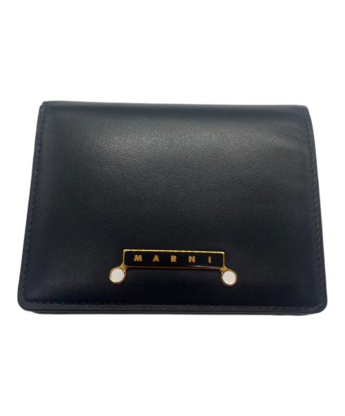 MARNI（マルニ）MARNI (マルニ) Envelope 2つ折り財布 ブラックの古着・服飾アイテム