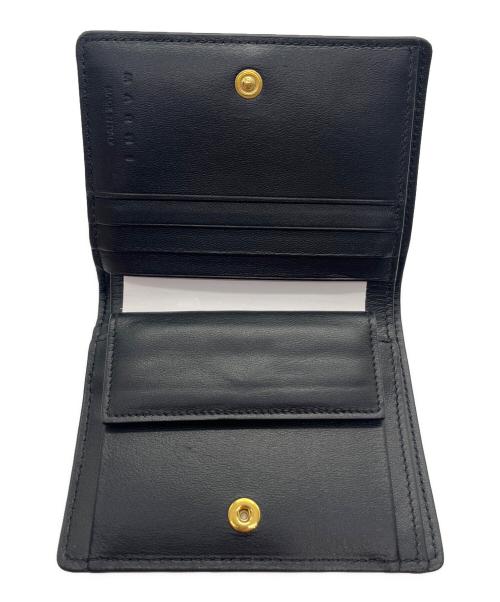 MARNI（マルニ）MARNI (マルニ) Envelope 2つ折り財布 ブラックの古着・服飾アイテム