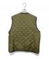 Barbour (バブアー) green label relaxing (グリーンレーベルリラクシング) 別注リバーシブルベスト オリーブ サイズ:38：15000円