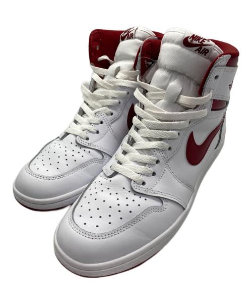 NIKE（ナイキ）NIKE (ナイキ) エアジョーダン1 ハイ '85 ホワイト×バーガンディ サイズ:US10の古着・服飾アイテム