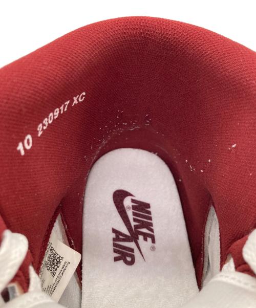 NIKE（ナイキ）NIKE (ナイキ) エアジョーダン1 ハイ '85 ホワイト×バーガンディ サイズ:US10の古着・服飾アイテム