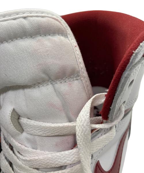 NIKE（ナイキ）NIKE (ナイキ) エアジョーダン1 ハイ '85 ホワイト×バーガンディ サイズ:US10の古着・服飾アイテム