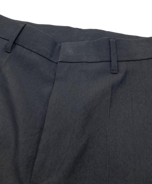 MONKEY TIME（モンキータイム）MONKEY TIME (モンキータイム) センタープレスワイドパンツ ブラック サイズ:Sの古着・服飾アイテム