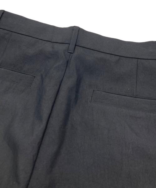 MONKEY TIME（モンキータイム）MONKEY TIME (モンキータイム) センタープレスワイドパンツ ブラック サイズ:Sの古着・服飾アイテム