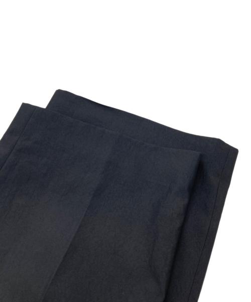 MONKEY TIME（モンキータイム）MONKEY TIME (モンキータイム) センタープレスワイドパンツ ブラック サイズ:Sの古着・服飾アイテム